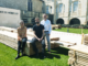 Le plasticien Simon Augade prépare une œuvre monumentale dans le jardin du musée des Amériques à Auch (32)