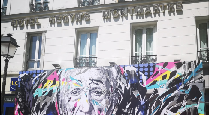 A Paris, les Aveyronnais se mobilisent pour sauver une fresque en hommage à Soulages