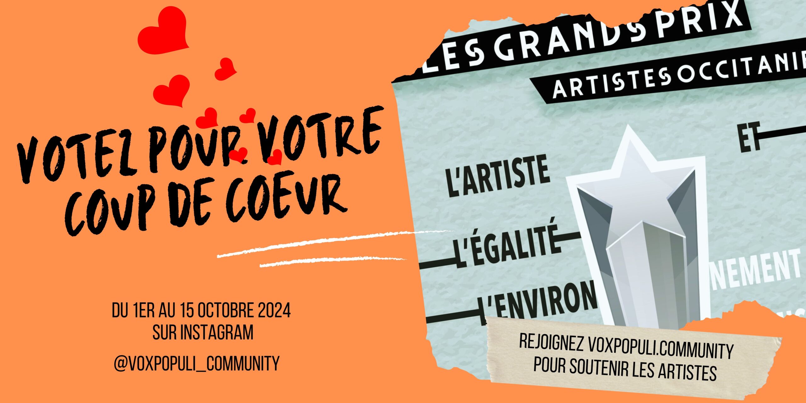 Concours Grands Prix Artistes Occitanie : Votez pour votre coup de cœur ...