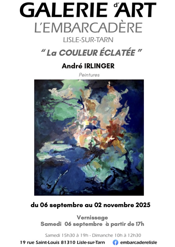 Expo André Irlinger, Lisle sur Tarn