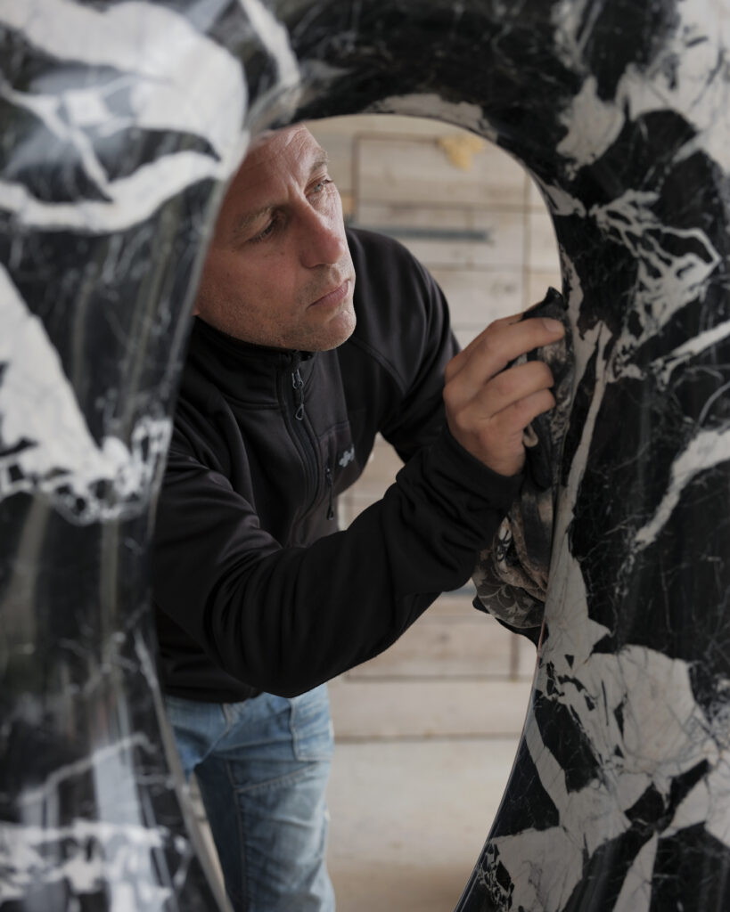 David Léger, Sculpteur.