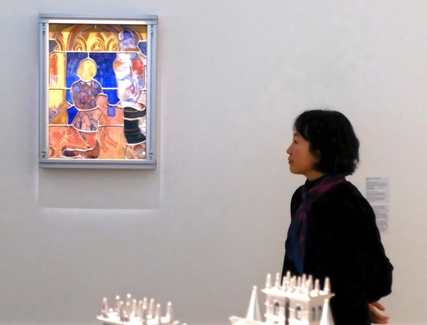 Mona Young-eun Kim au Pavillon Populaire Montpellier 25 Novembre 2025 - Crédit Photo Eric Petit, Artistes de France