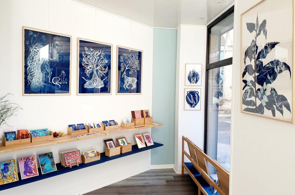 Atelier Muska de Ayda Su Nuroglu, à Lodève. 