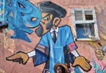 Deux artistes des Hautes-Pyrénées graffent une dizaine de murs au Sénégal