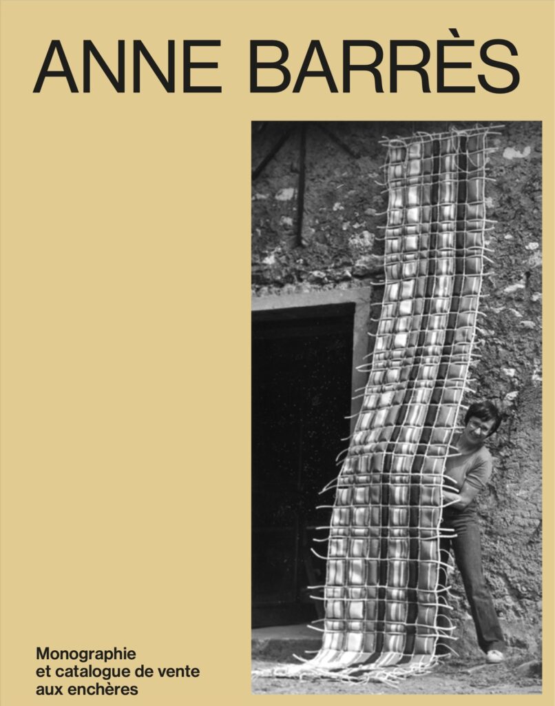Couverture du catalogue de la vente Anne Barrès organisée par la maison de vente Advalorem