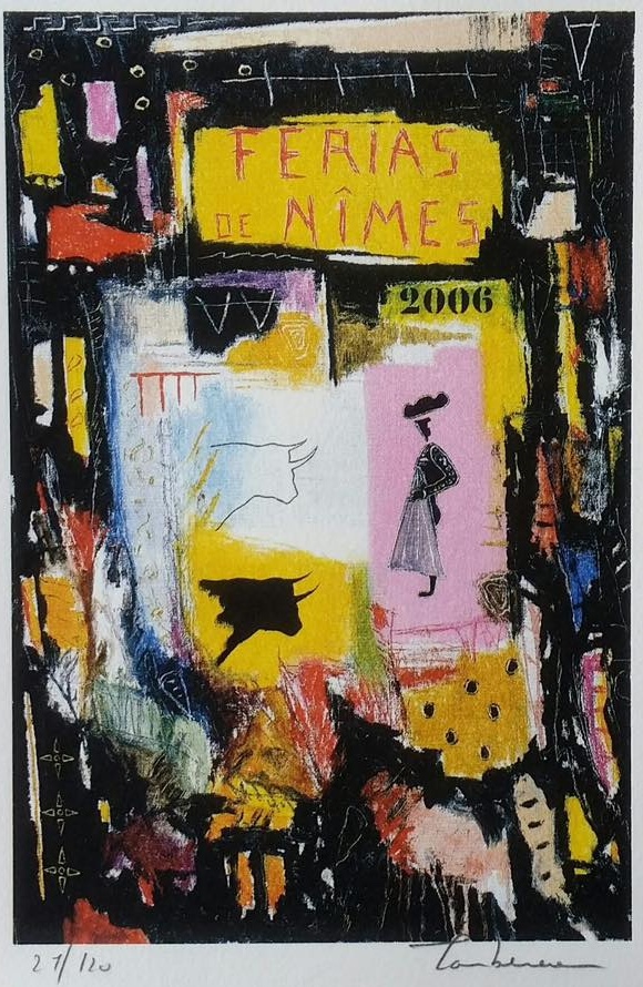 Michel Tombereau, Affiche 2006 de la Feria de Nîmes