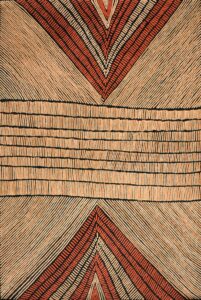 Doreen Reid Nakamarra, Sans titre, 2006. Acrylique sur toile, 91x61 cm © Utopia art, Sydney © ADAGP, Paris 2026