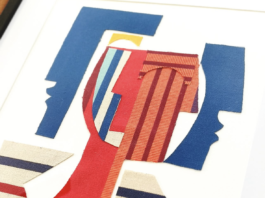 A Céret (66), l’artiste Jean-Philippe Henric travaille sur les Toiles du Soleil