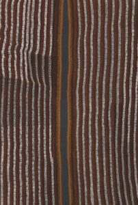 Mick Namarari Tjapaltjarri, Sans titre, 1988. Acrylique sur toile, 182 x 122 cm © Ketterer Kunst, Munchen © ADAGP, Paris 2026