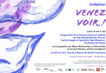 A Nîmes, Venez voir !, une fresque murale réalisée par des étudiants de l’école des Beaux-Arts