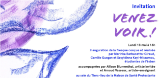 A Nîmes, Venez voir !, une fresque murale réalisée par des étudiants de l’école des Beaux-Arts