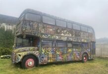 A Montpellier, Laurent Rigail lance un appel pour restaurer un bus peint par Speedy Graphito