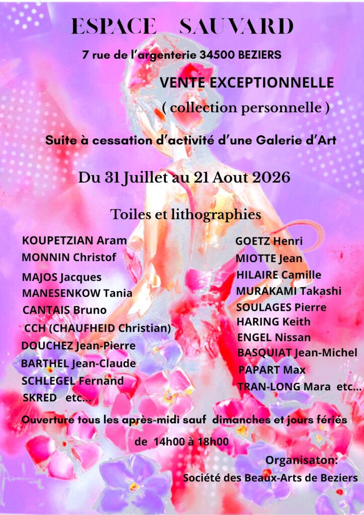 Vente Sauvard