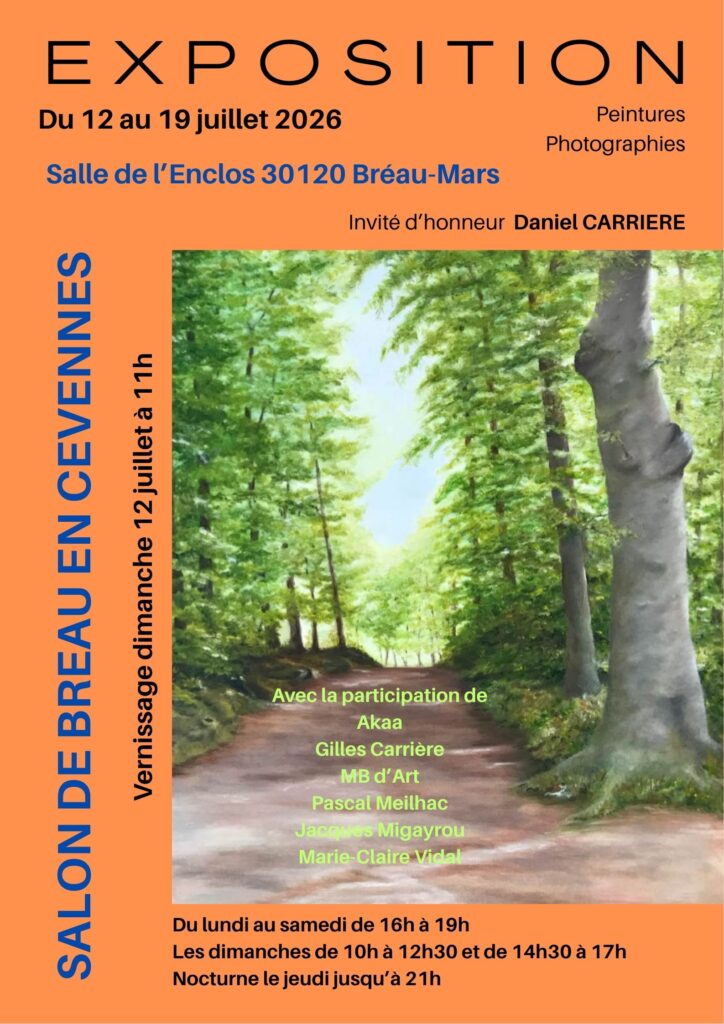salon de Bréau en Cévennes