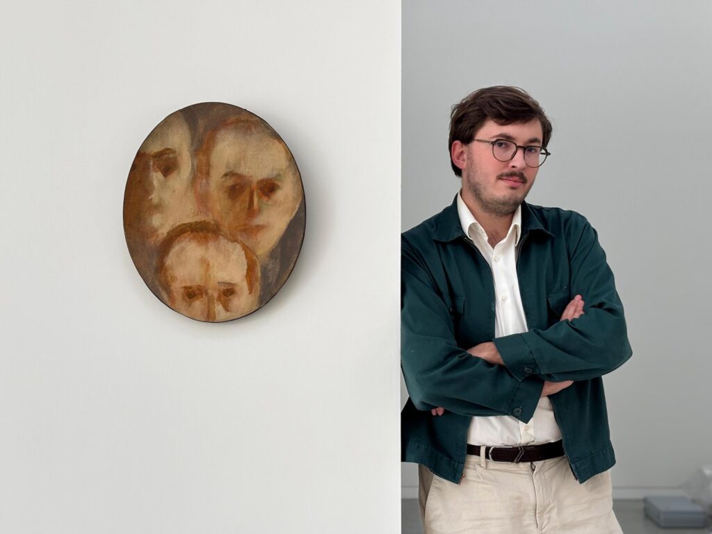 Portrait de Maximilien Fortier, conservateur du Musée Cérès Franco, par Bianca Ferreira de Abrantes