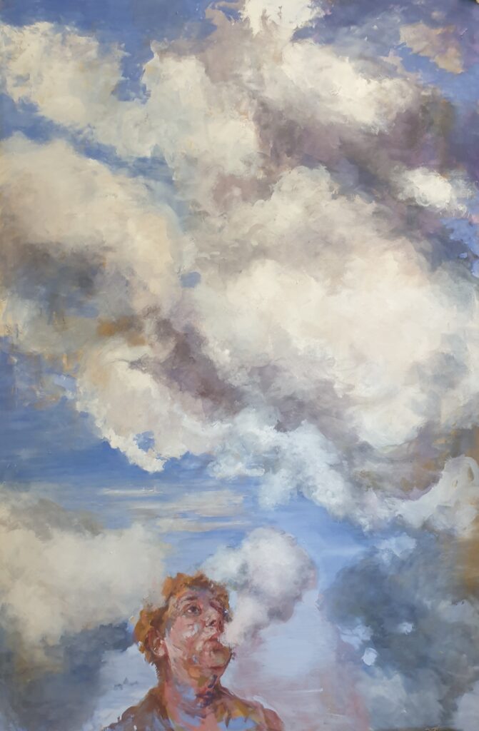 Imagerie @Florence Vasseur 194x130cm huile sur toile